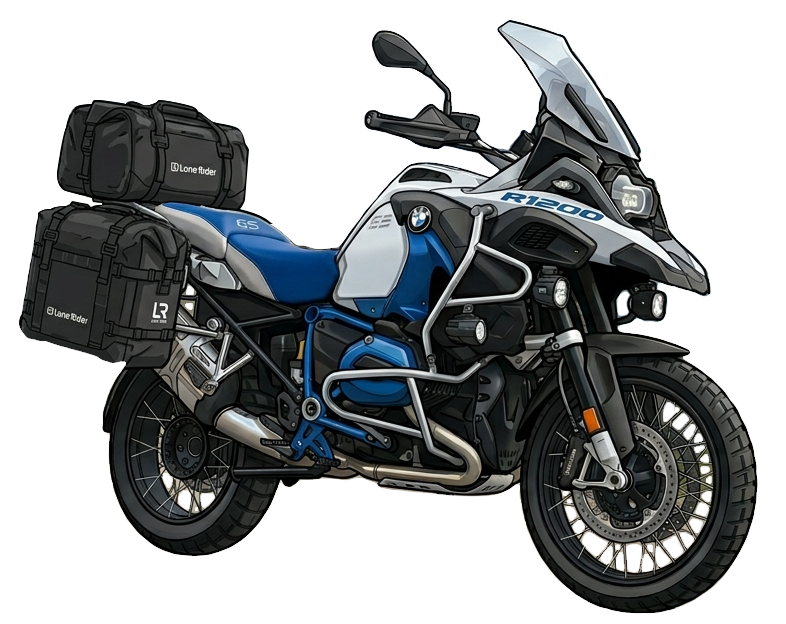 Oxyd sur la BMW R1200GS ADVENTURE